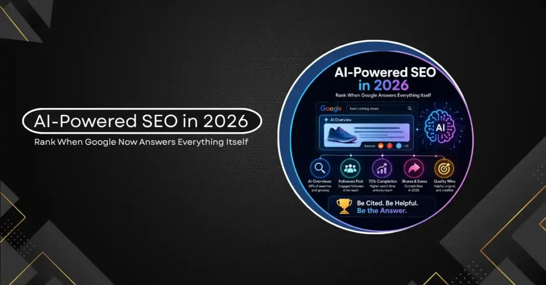 AI-Powered SEO in 2026: How to Rank When Google Now Answers Everything Itself
