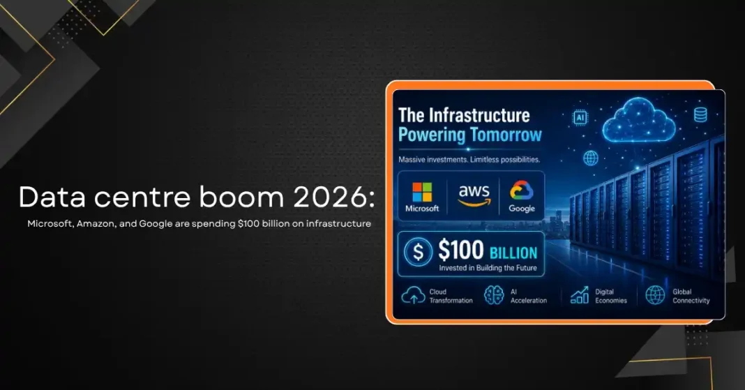 Data Centre Boom 2026: Why Microsoft, Amazon, and Google Are Spending $725 Billion on Infrastructure