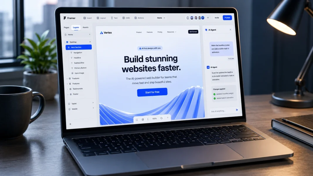 Framer 3.0 Lets You Build a Website by Talking to an AI Agent – Here’s What Changed