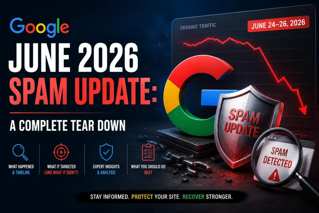 Google June 2026 Spam Update: A Complete Tear Down